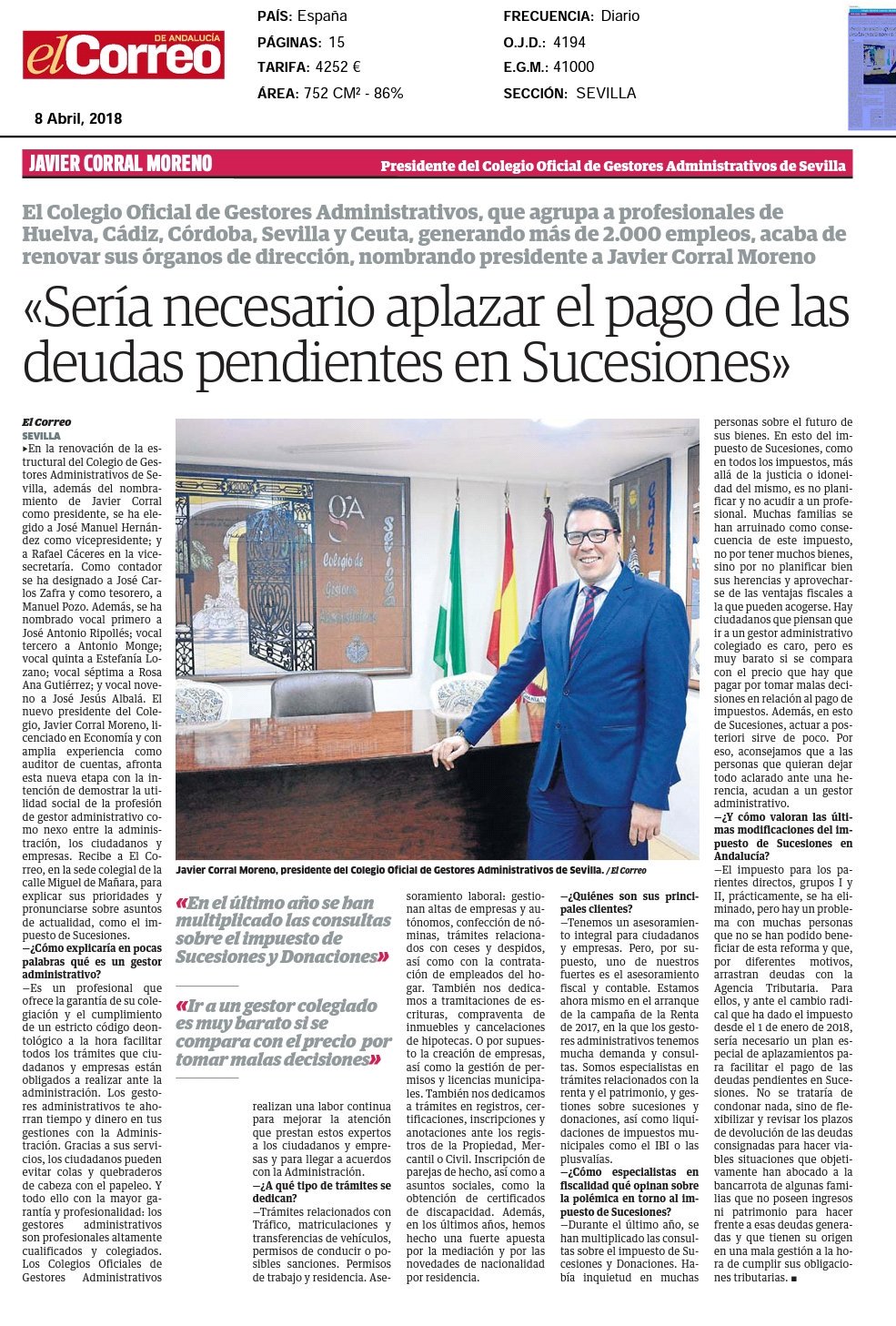 Entrevista Presidente Sevilla